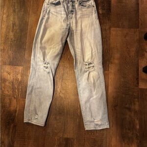 Light Blue Distressed Women’s Jeans